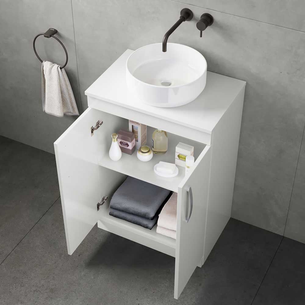 Emily 500mm Floorstanding Vanity Unit & Countertop
