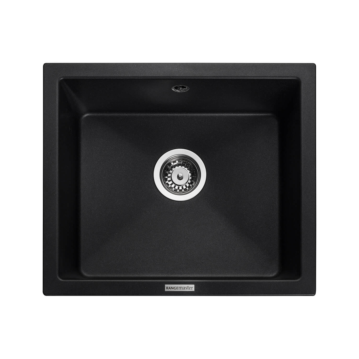 Rangemaster Paragon 1 Bowl Granite Composite Undermount Kitchen Sink & Waste Kit - 533 x 457mm