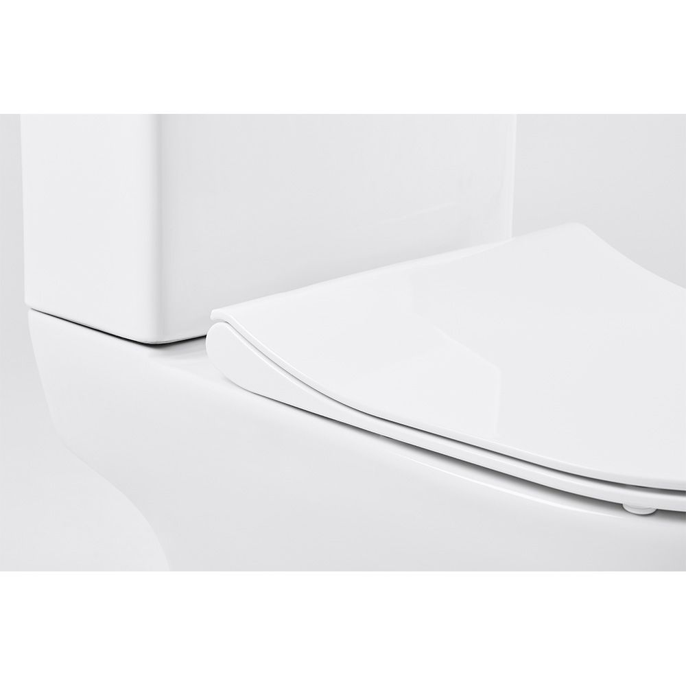 Harbour Acclaim Rimless Close Coupled Toilet & Soft Close Wafer Seat