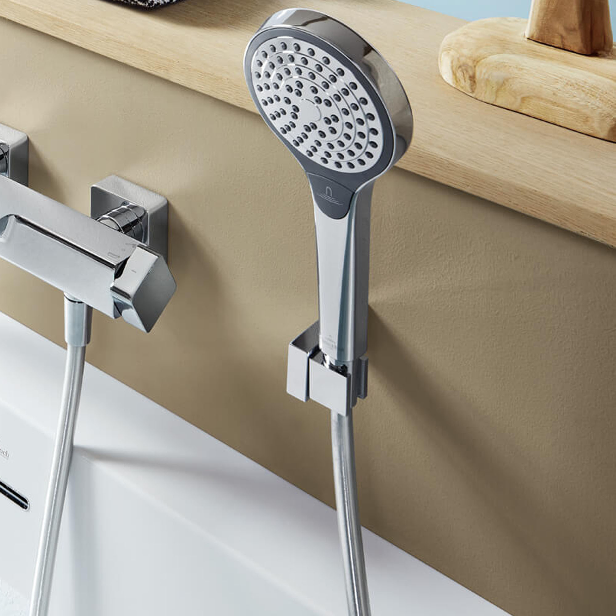 Villeroy & Boch Universal Square Shower Handset Holder