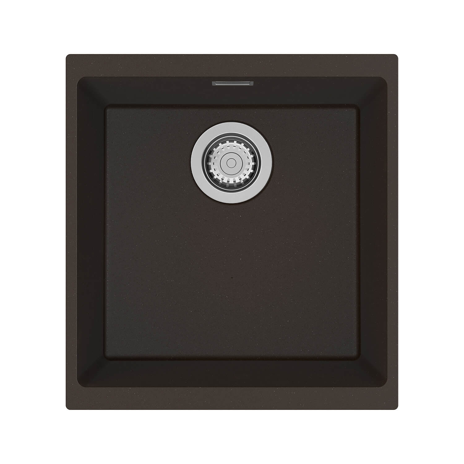 Clearwater Siena 1 Bowl Granite Composite Inset or Undermount Kitchen Sink & Waste - 430 x 460mm