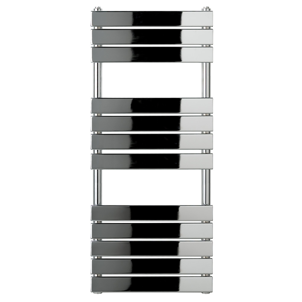EliteHeat Steel Designer Heated Towel Rail Radiator - Chrome