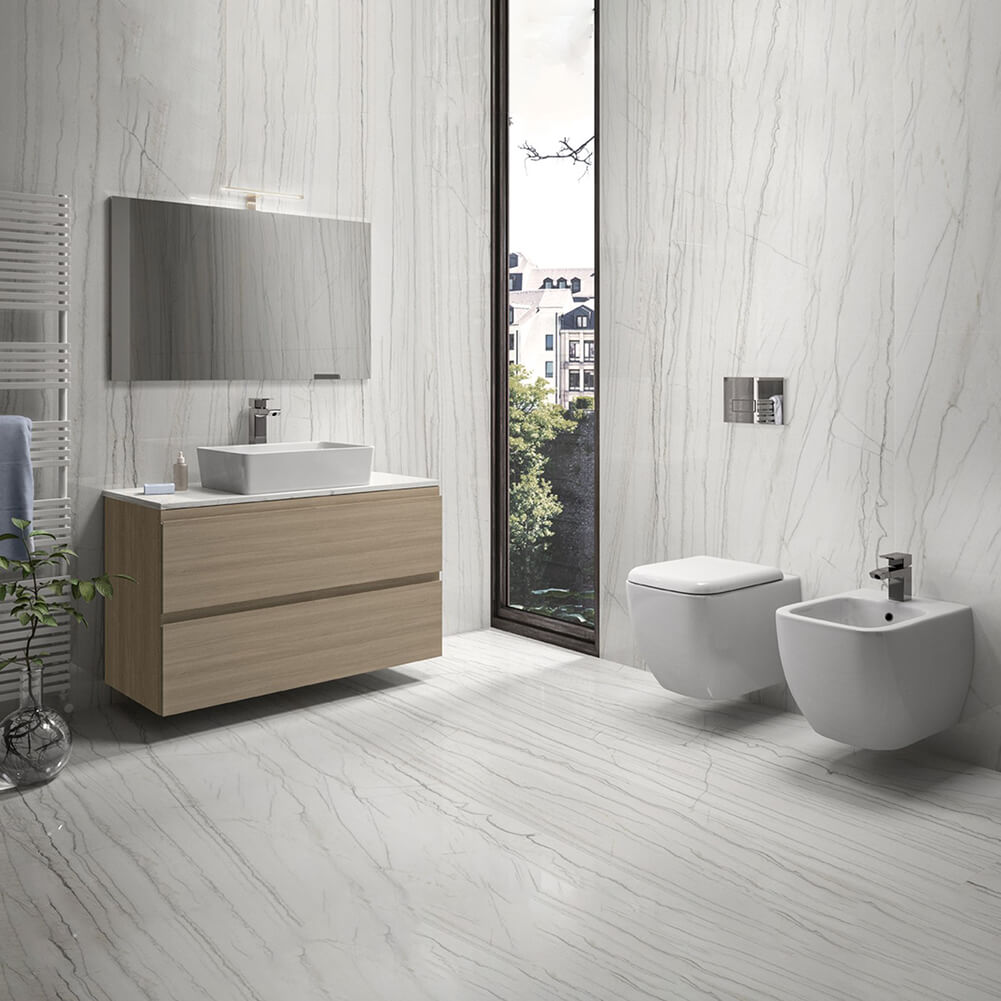 RAK Metropolitan Wall Hung Toilet & Soft Close Seat