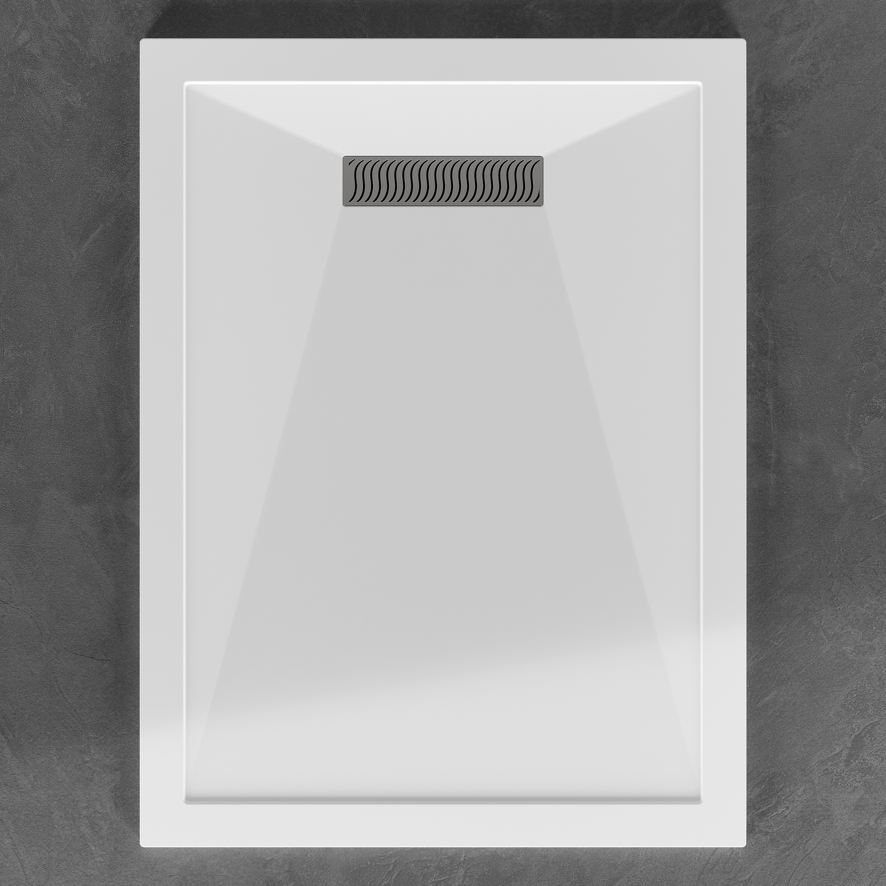 Harbour Linear 25mm Luxury Stone Rectangular Shower Tray - 9 Sizes