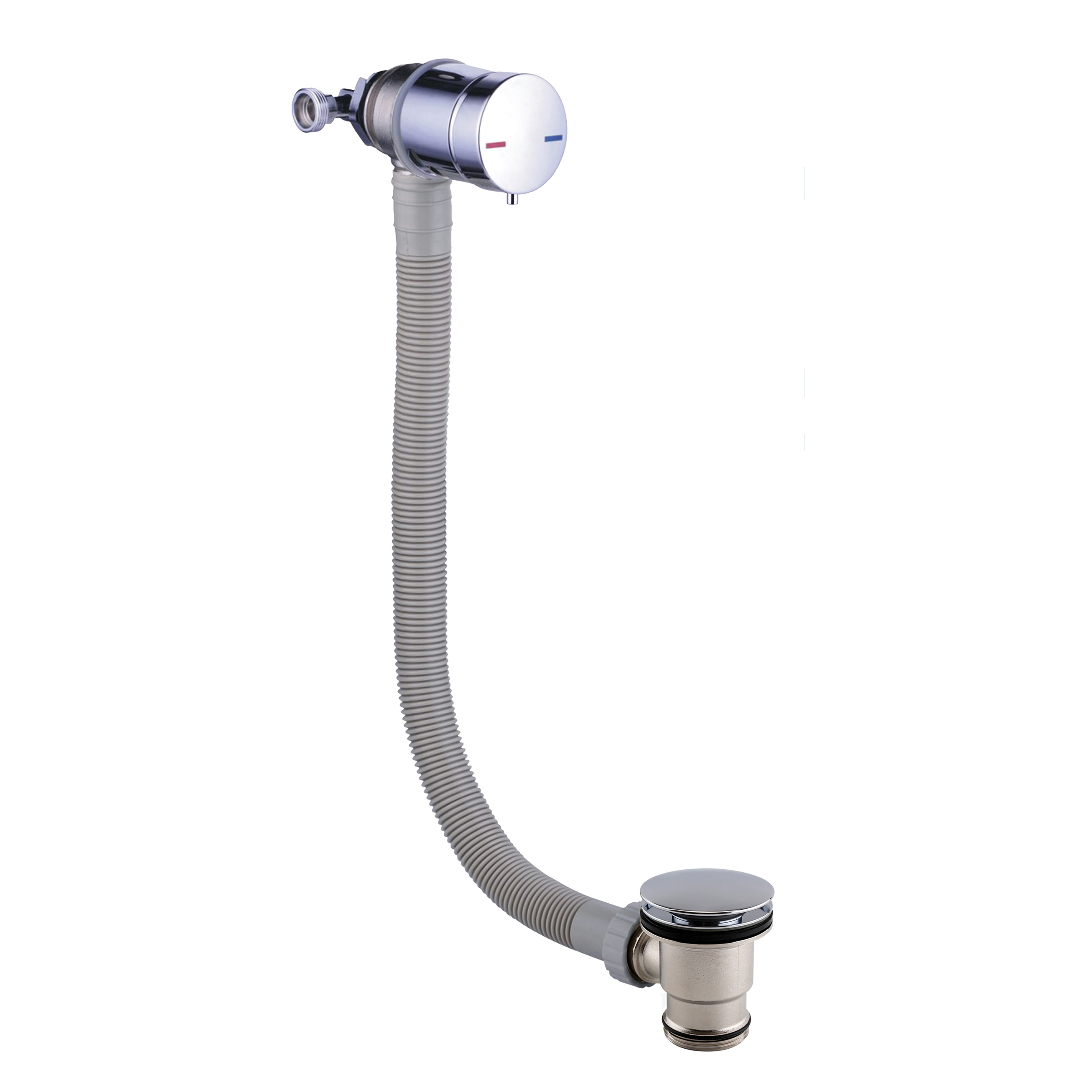 Core Overflow Bath Filler with Click Clack Waste