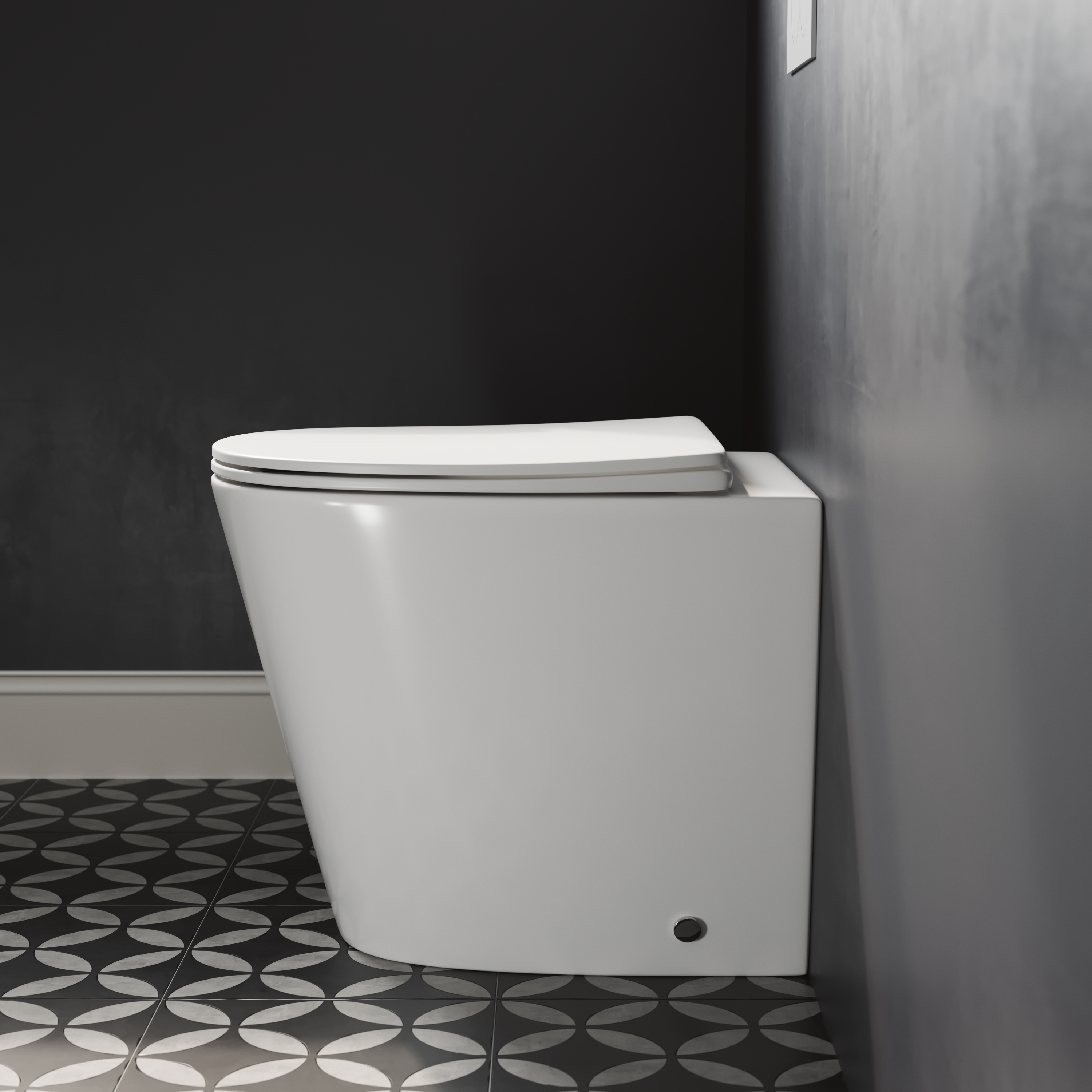 Harbour Clarity Back to Wall Rimless Toilet & Soft Close Seat
