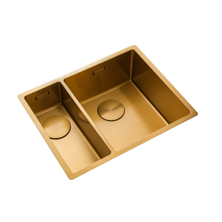 Rangemaster Spectra 1.5 Bowl Inset or Undermount Stainless Steel Kitchen Sink & Waste - 555 x 440mm