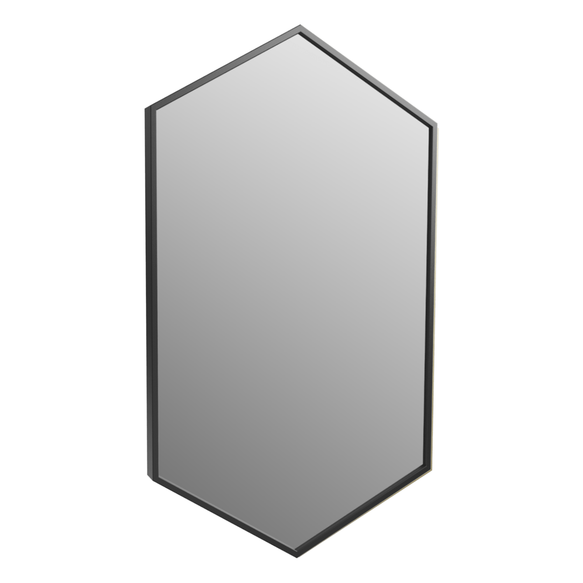 Vellamo Wonder Hexagonal Framed Mirror - 500 x 750mm
