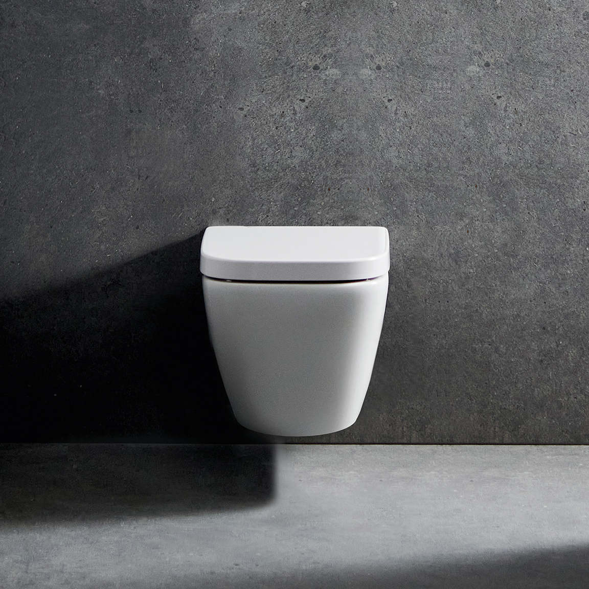 Ideal Standard i.life S Compact Wall Hung Rimless Toilet with Soft Close Seat