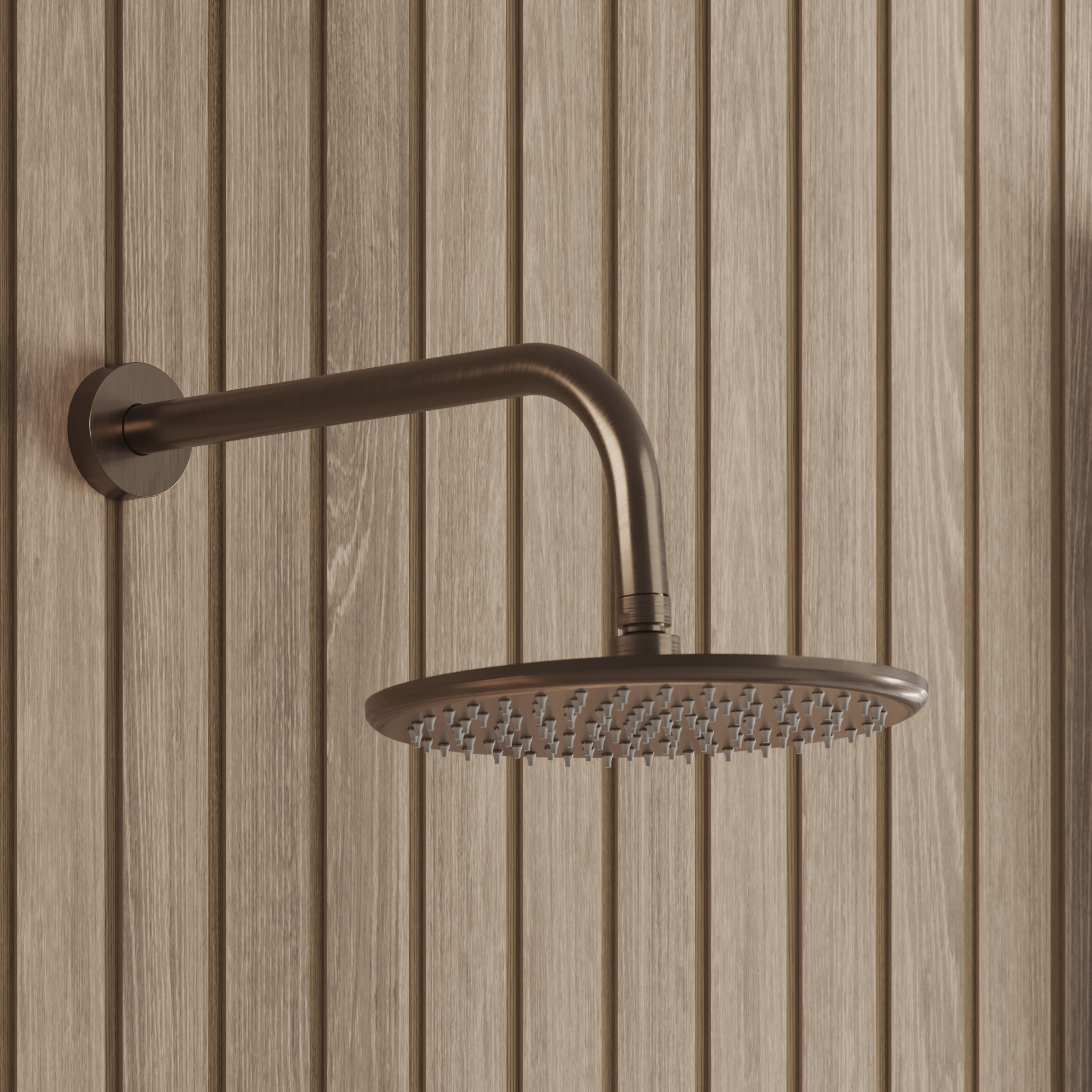Core Concealed Thermostatic Valve, Fixed Head & Shower Handset Kit