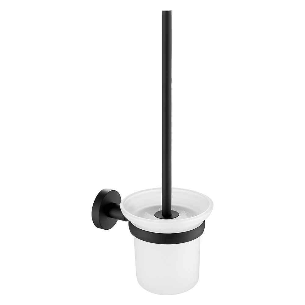 VOS Toilet Brush Holder - Matt Black