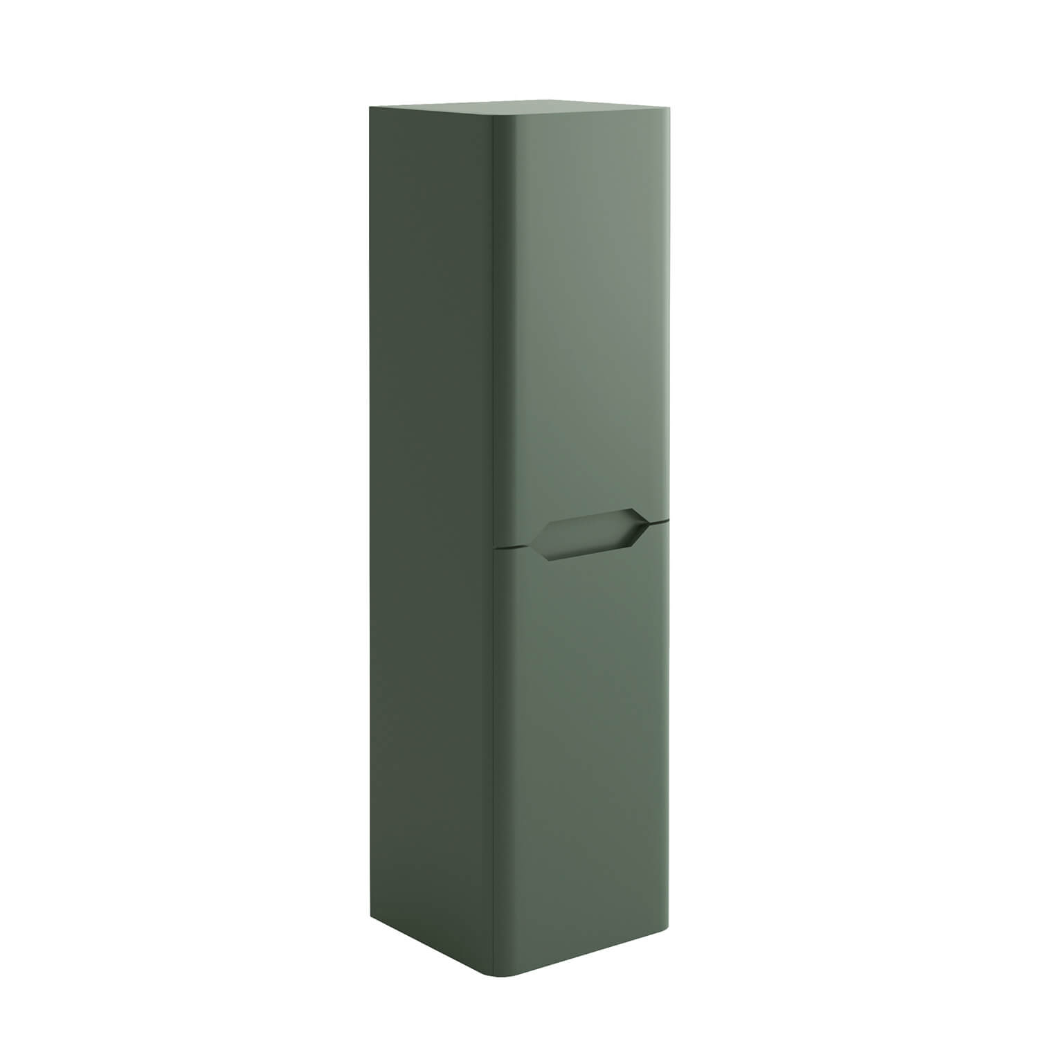 Ava 1400mm Wall Mounted Tall Storage Cabinet