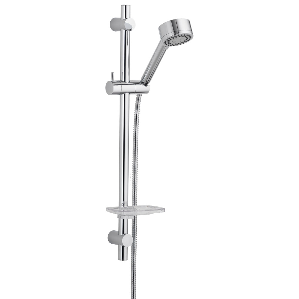 Pura Xcite Slide Rail with Triple Function Handset, Shelf & Hose