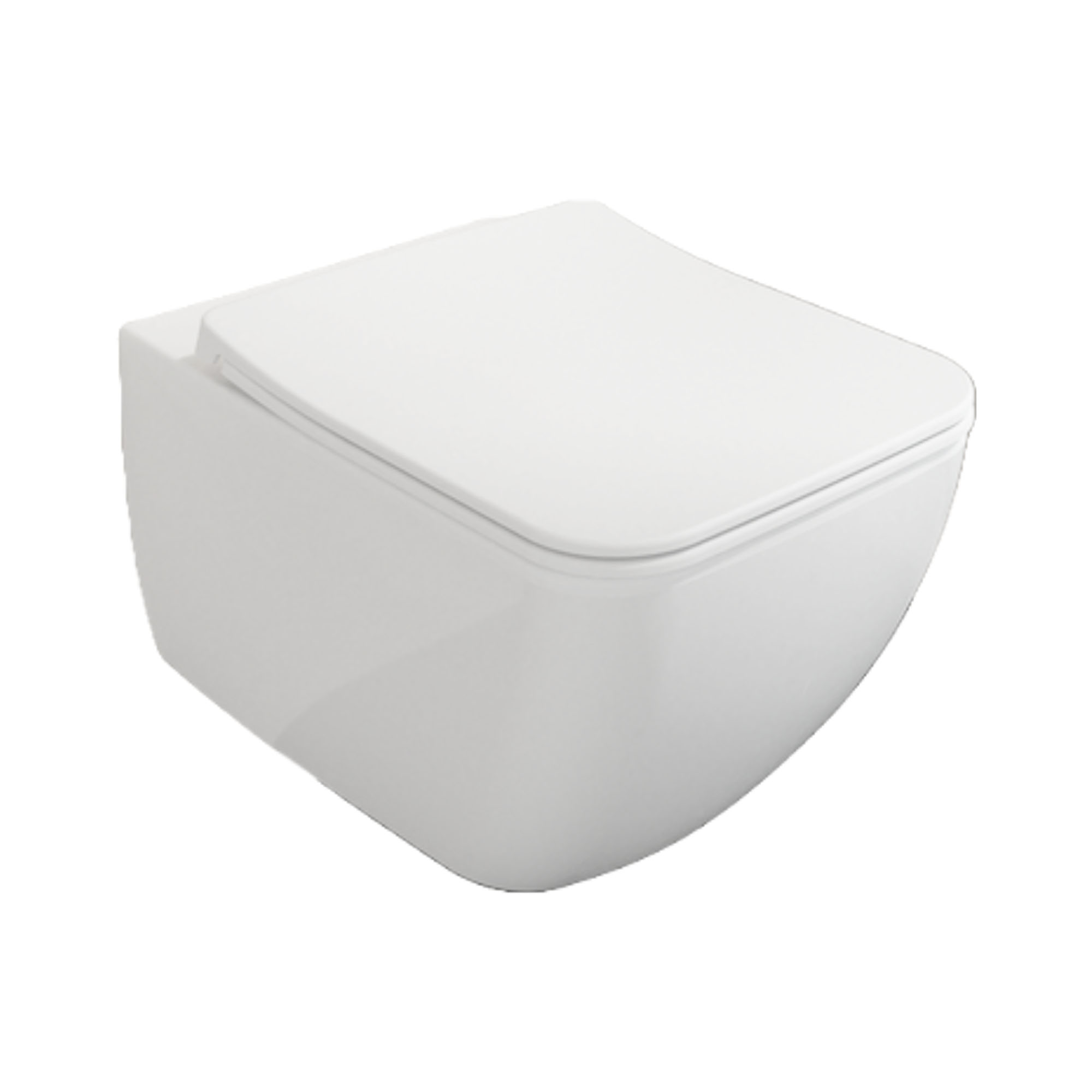Villeroy & Boch Venticello Rimless Wall Mounted Toilet and Soft Close Toilet Seat