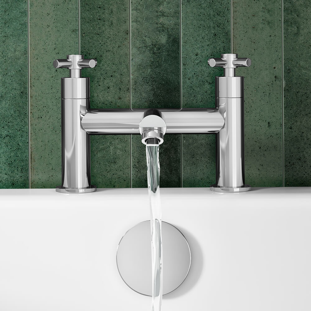 Vellamo Cross Bath Filler - Crosshead Handles