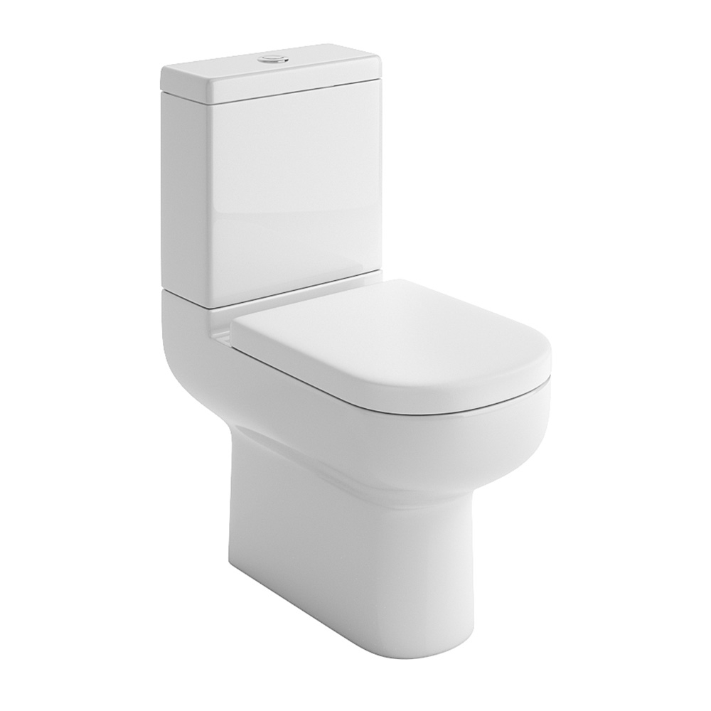 Harbour Grace Compact Close Coupled Toilet & Soft Close Seat