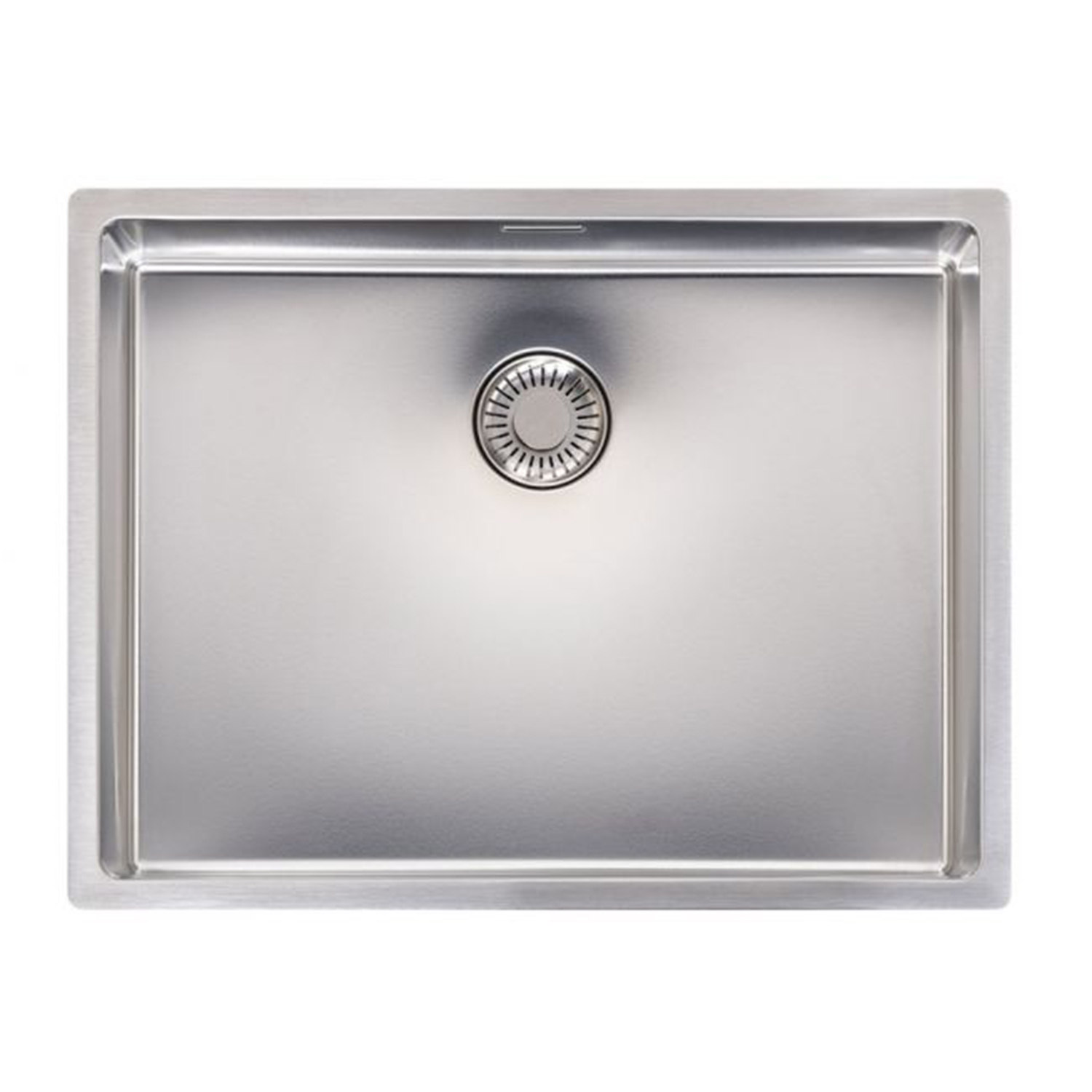 Reginox New Jersey Accessible Shallow Single Bowl Stainless Steel Inset / Undermount Kitchen Sink & Waste Kit - 540 x 410mm