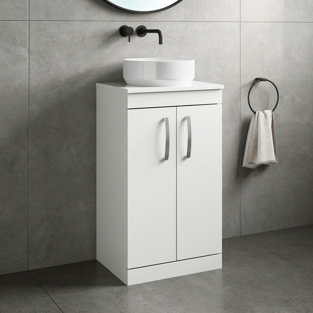 Emily 500mm Floorstanding Vanity Unit & Countertop