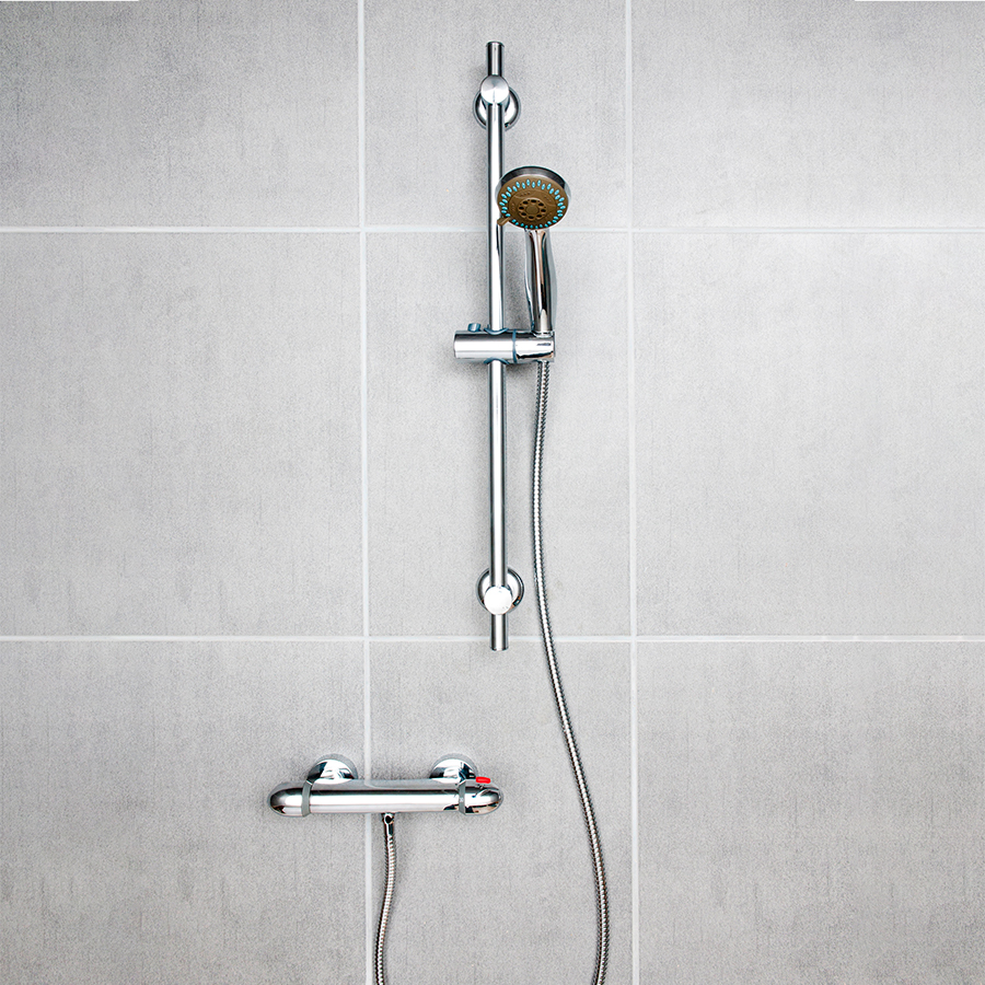 Vellamo Round Slide Rail Kit - Chrome