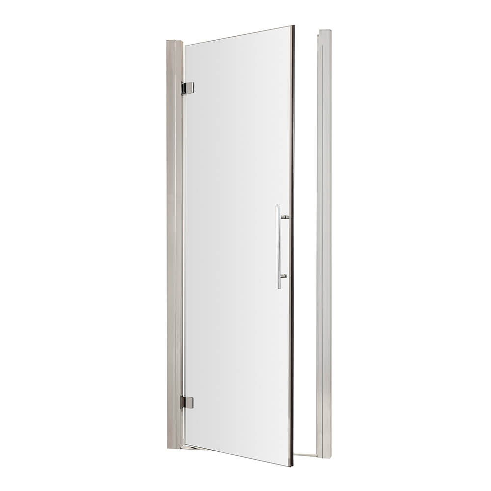 Vellamo 8mm Easy Clean Hinged Shower Door & Optional Side Panel