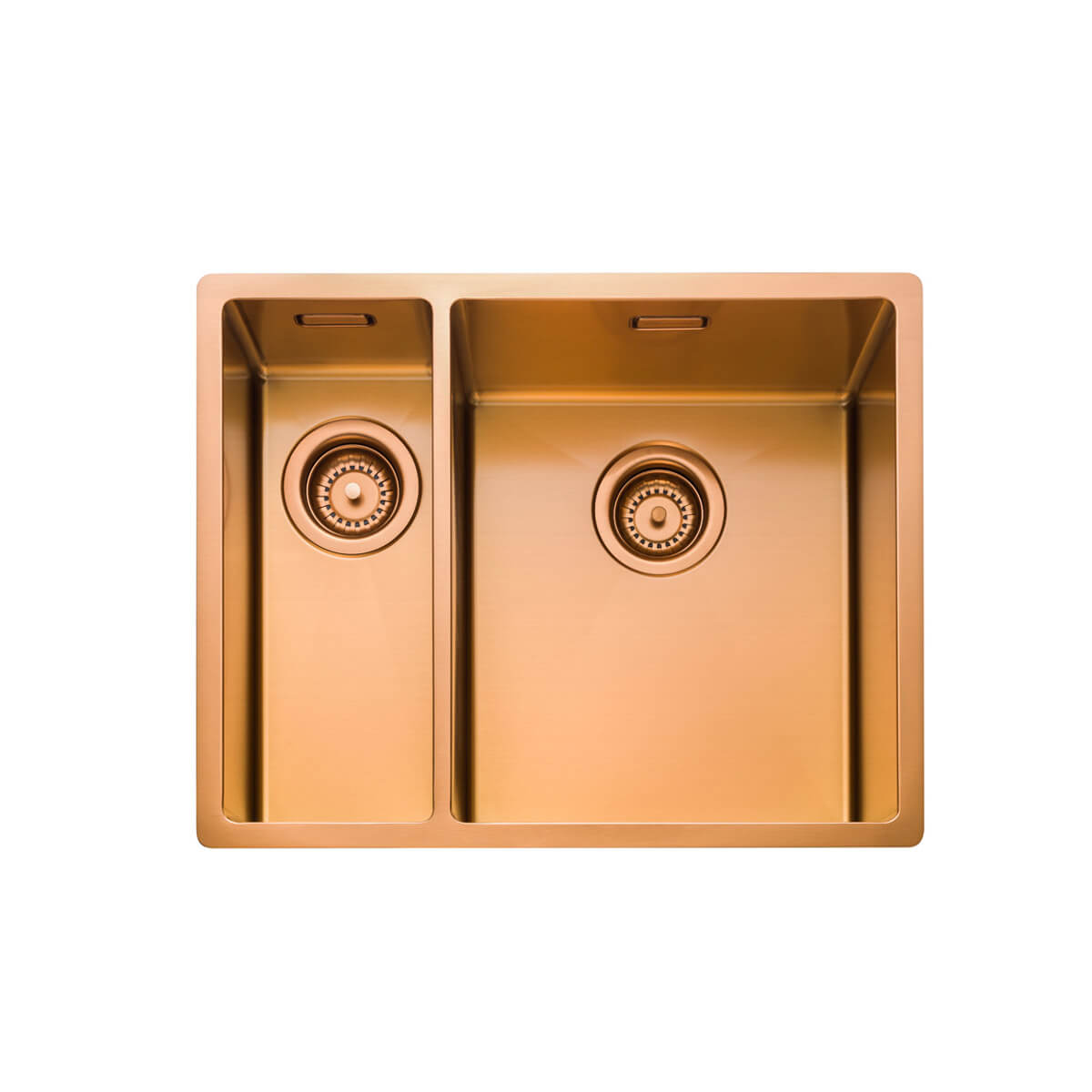 Rangemaster Spectra 1.5 Bowl Inset or Undermount Stainless Steel Kitchen Sink & Waste - 555 x 440mm