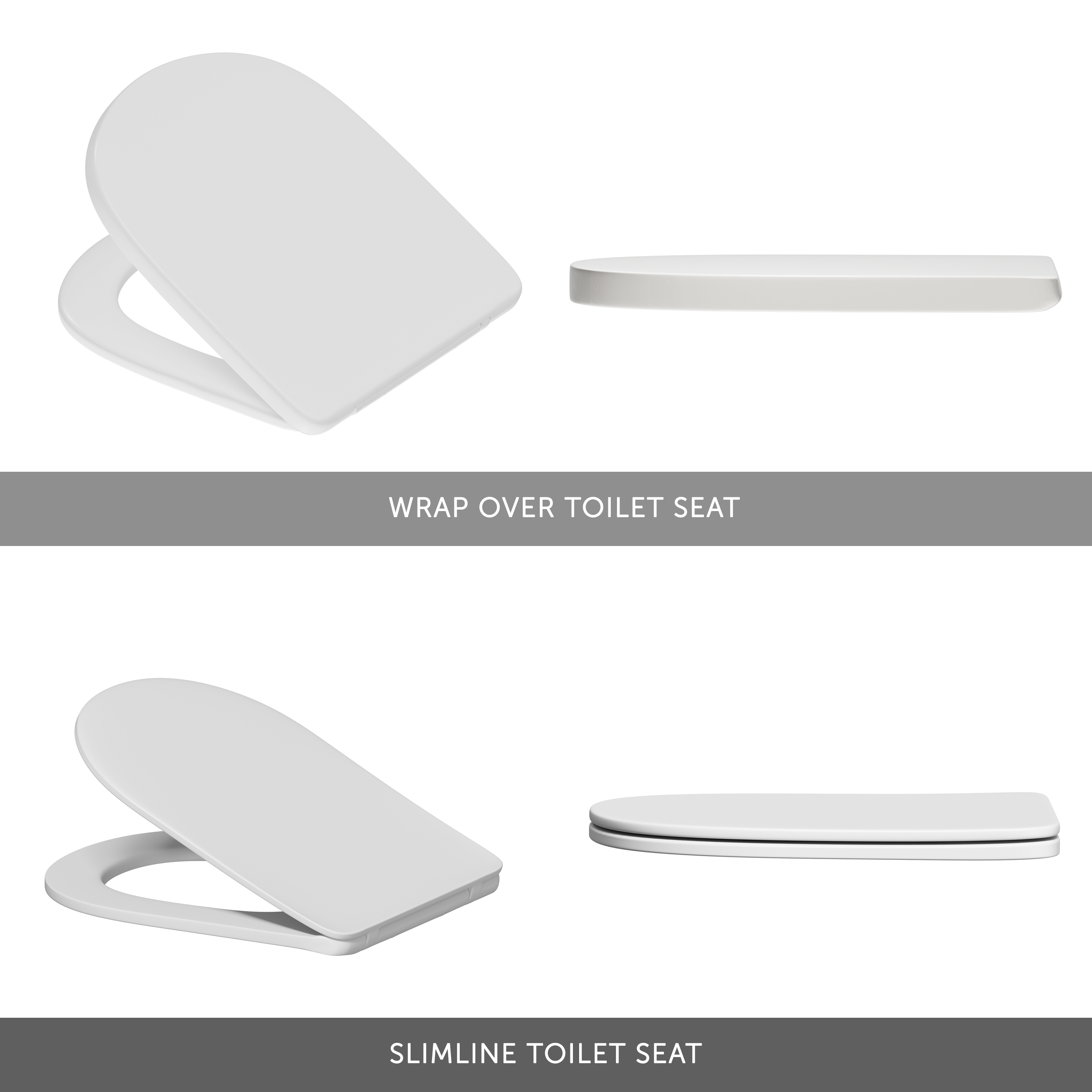 Harbour Clarity Rimless Wall Hung Toilet & Soft Close Seat