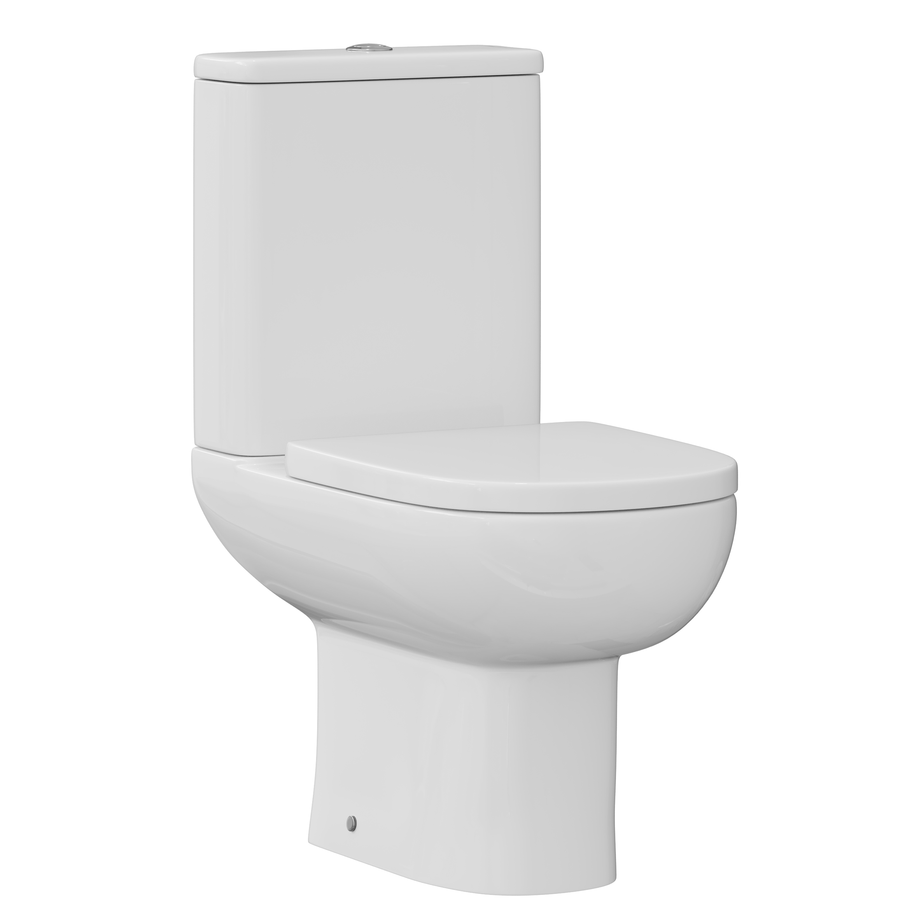 Anderson Rimless Close-Coupled Toilet & Soft Close Seat