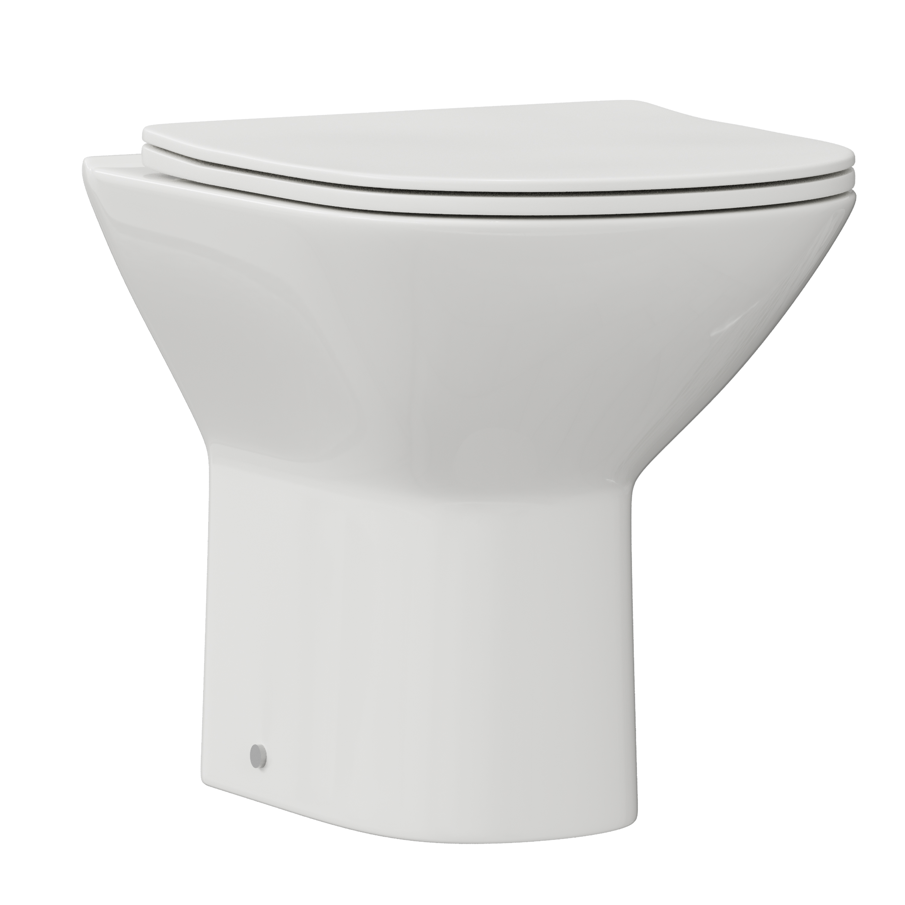 Harbour Identity Comfort Height Rimless Back to Wall Toilet & Soft Close Seat