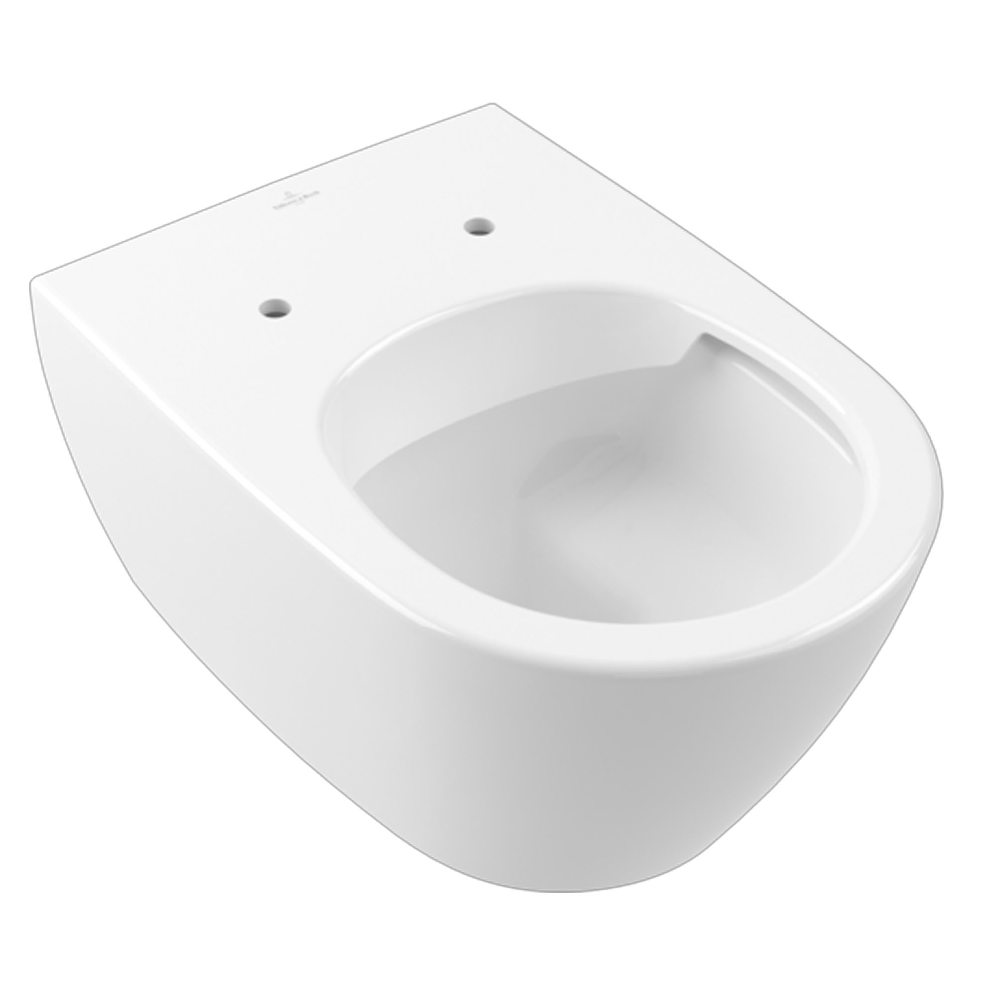 Villeroy & Boch ViConnect Pro S Frame with Subway 2.0 Wall Mounted Rimless Toilet, Flush Plate & Soft Close Toilet Seat