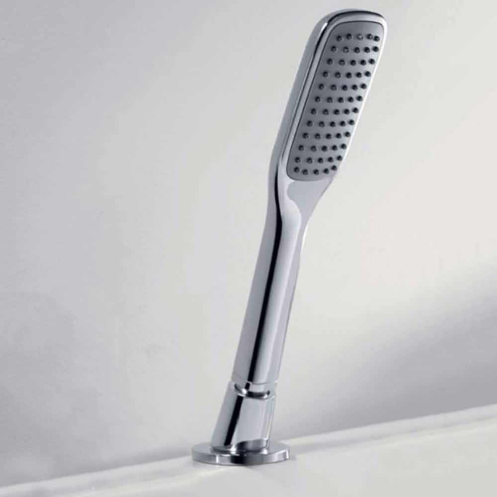 Flova Allore Deck Mounted 4 Hole Bath Shower Mixer with Handset Kit