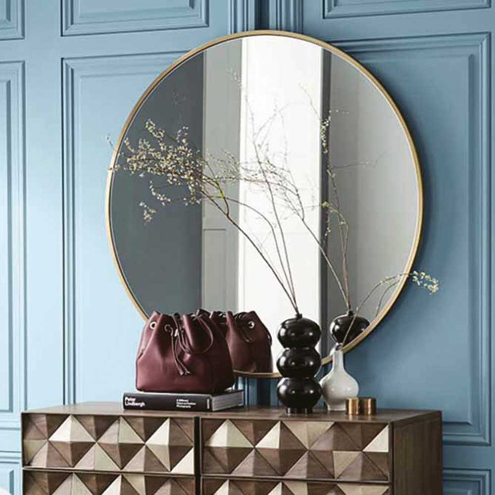Origins Living Docklands Round Mirror - 600mm & 800mm