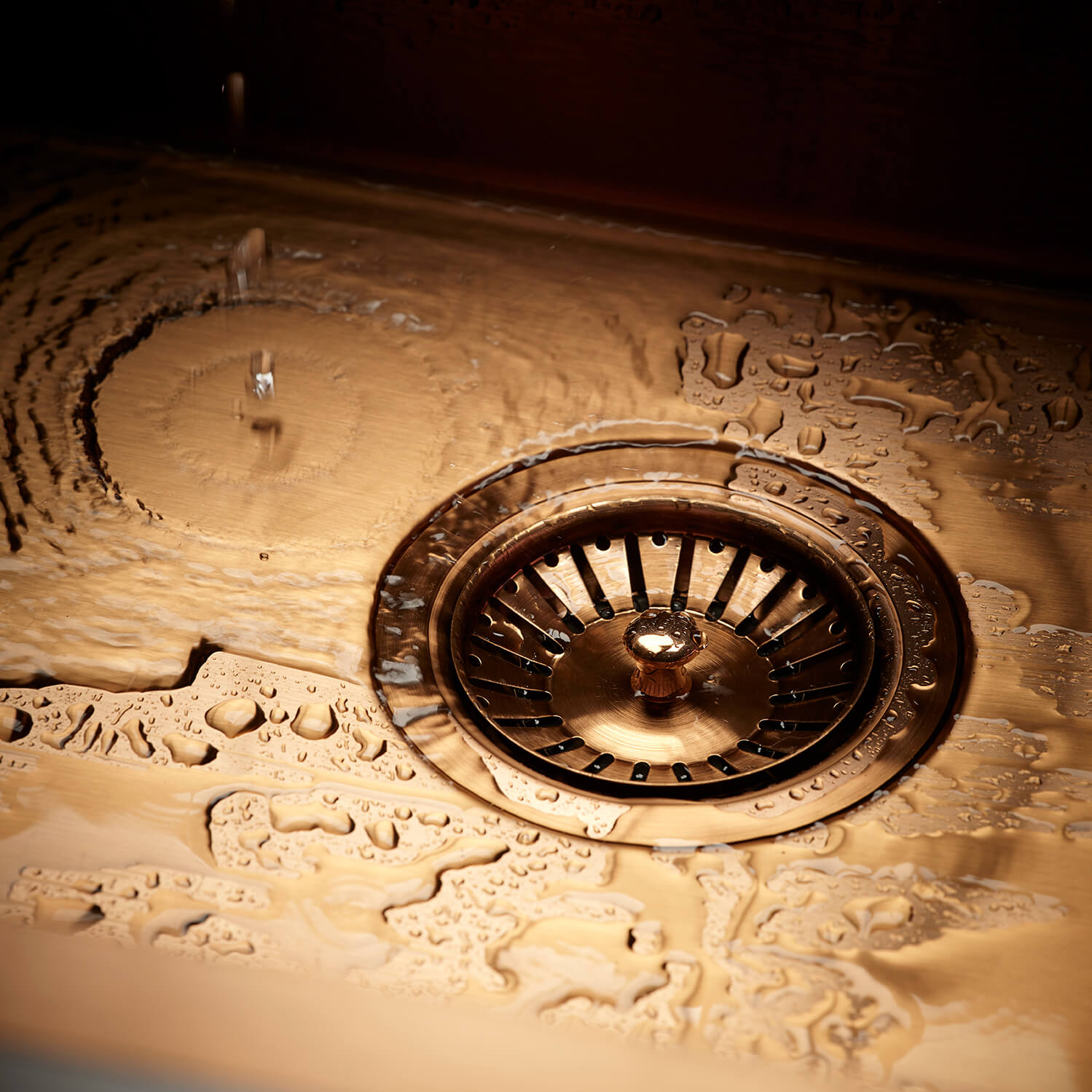 Reginox Miami 1 Bowl Copper Stainless Steel Inset / Undermount Kitchen Sink - 440 x 440mm