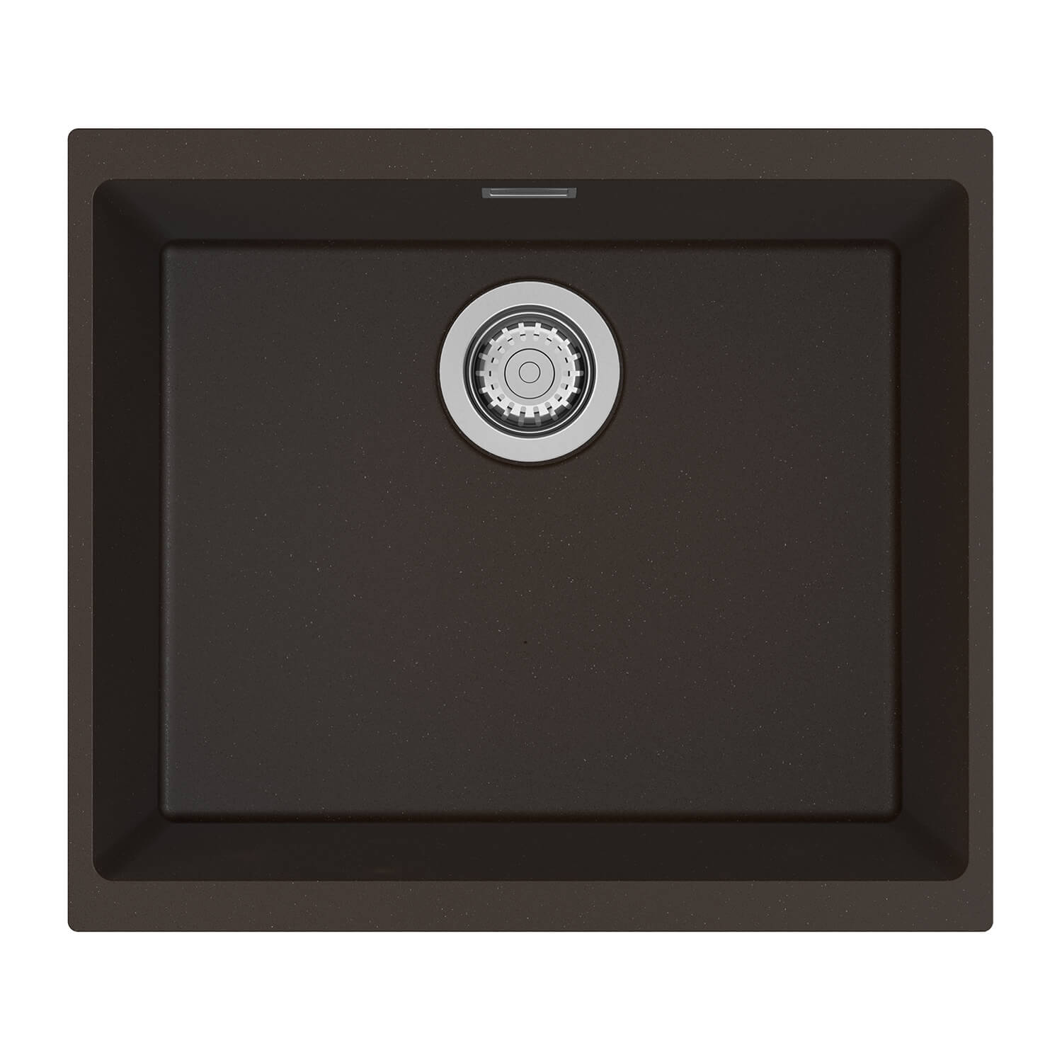 Clearwater Siena 1 Bowl Granite Composite Inset or Undermount Kitchen Sink & Waste - 530 x 460mm