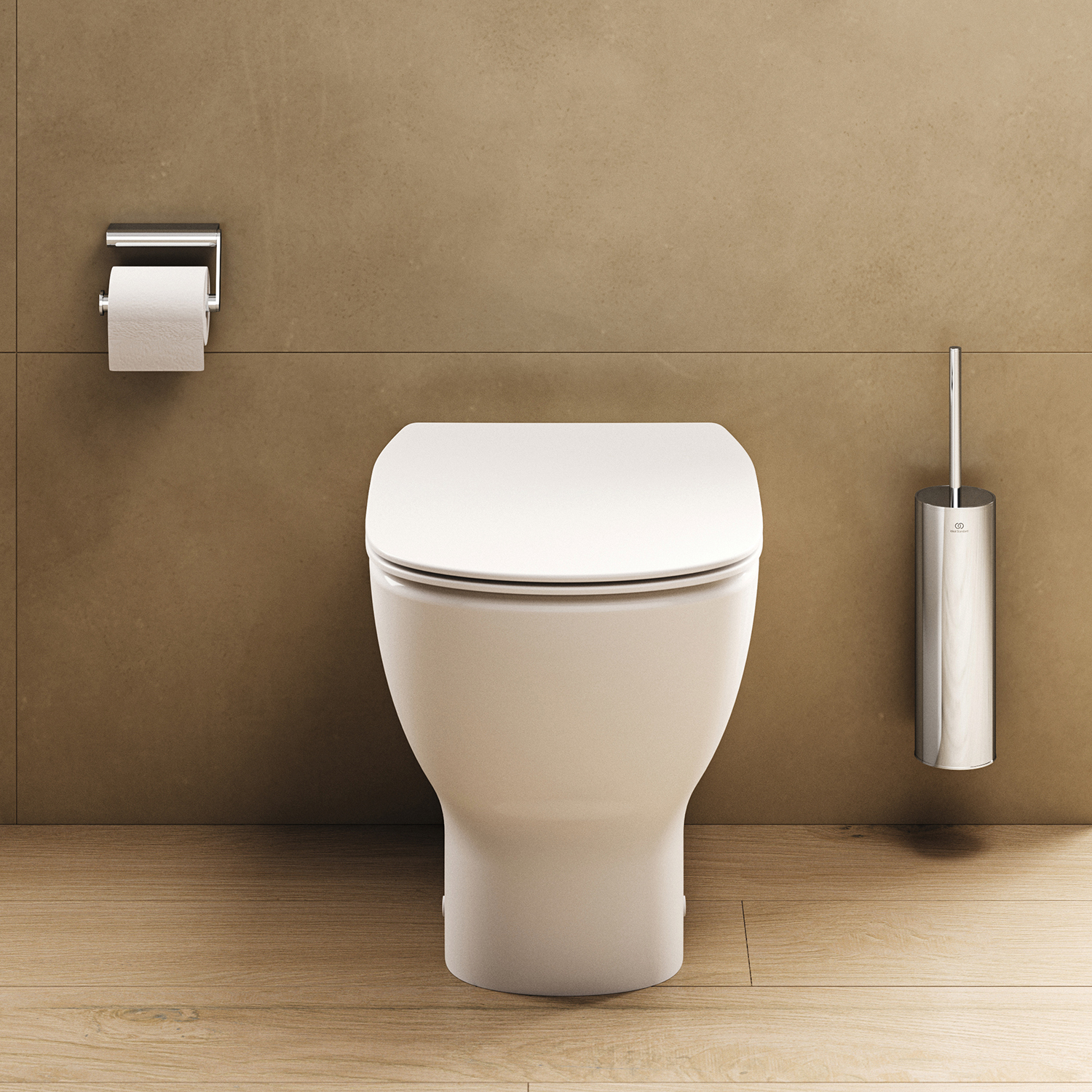 Ideal Standard Tesi Wafer Thin Soft Close Toilet Seat with Quick Release Hinges