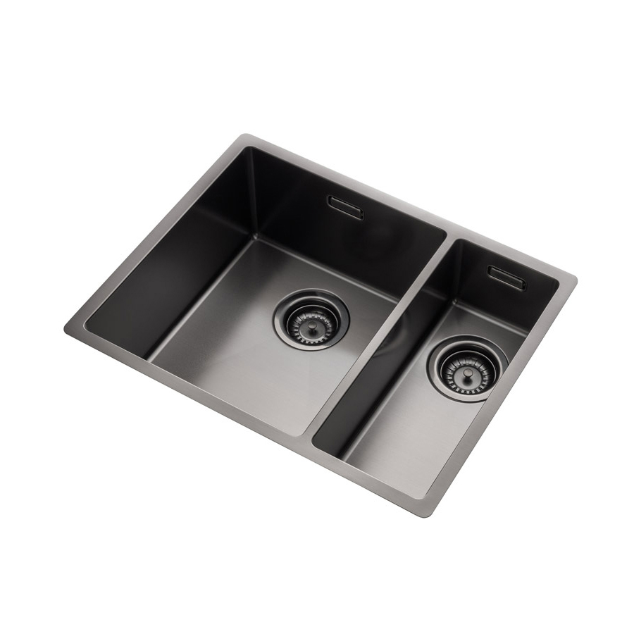 Rangemaster Spectra 1.5 Bowl Inset or Undermount Stainless Steel Kitchen Sink & Waste - 555 x 440mm