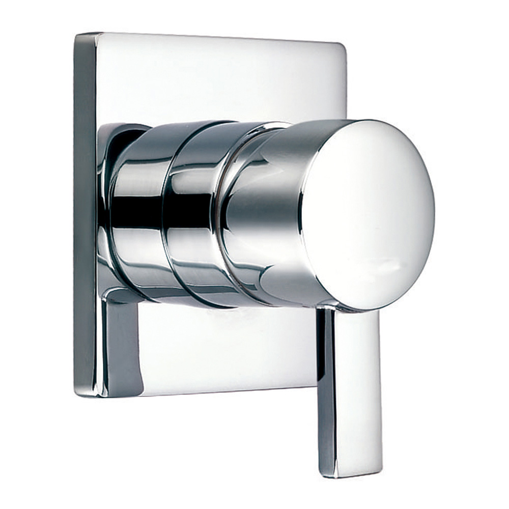 Flova STR8 Single Outlet Concealed Manual Shower Valve with Square Plate