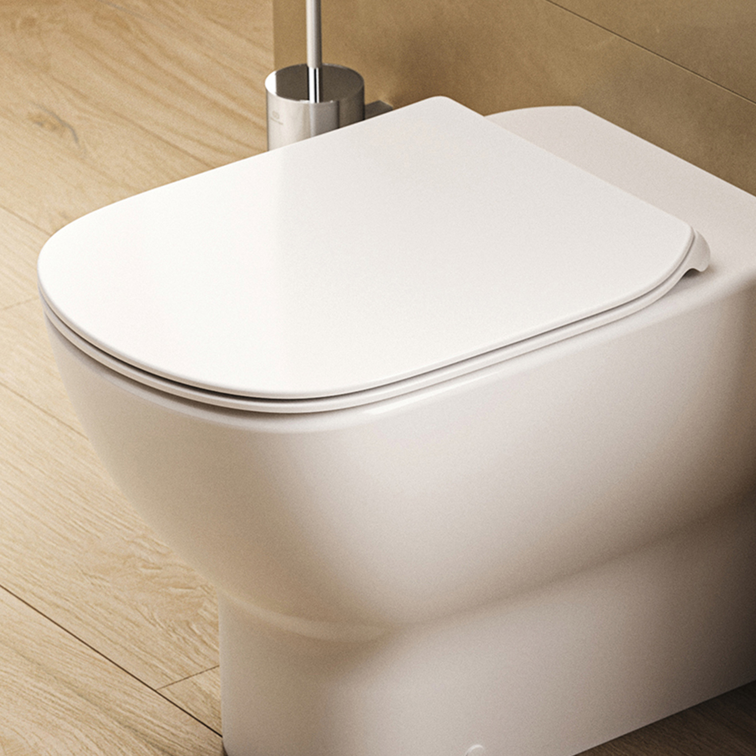 Ideal Standard Tesi Wafer Thin Soft Close Toilet Seat with Quick Release Hinges