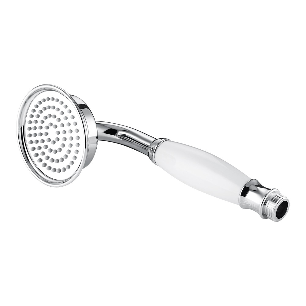 Flova Liberty Floor Standing Bath Shower Mixer with Handset Kit - Chrome