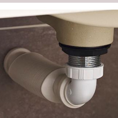 Drench Flexible Space-Saving Waste Trap for Furniture Basins