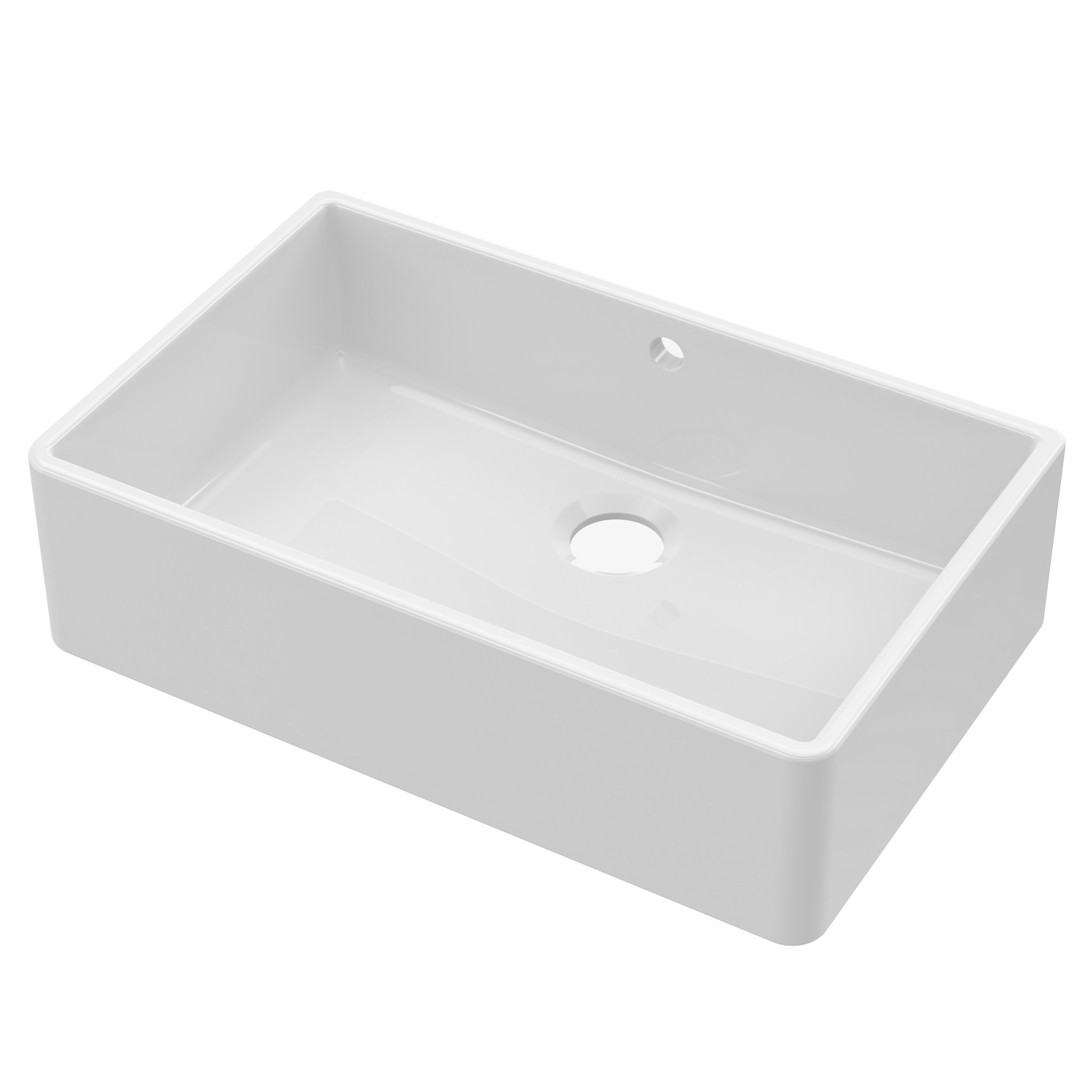 Butler & Rose Large Belfast / Butler Ceramic Fireclay Kitchen Sink - 795 x 500mm
