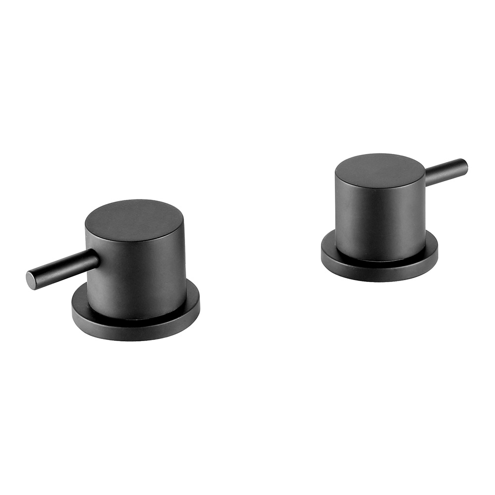 VOS Panel Deck Mounted On/Off Valves - Matt Black