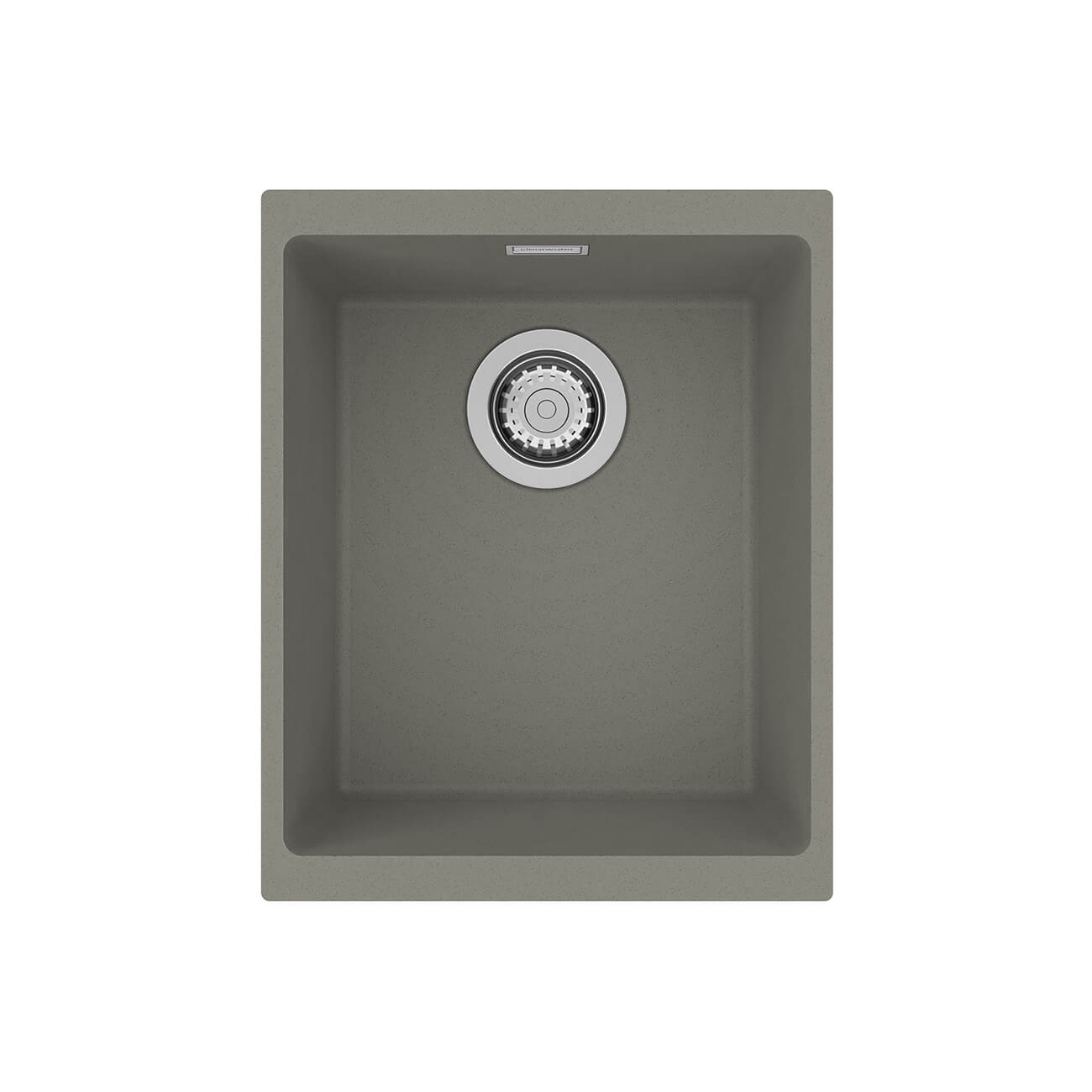 Clearwater Siena Compact 1 Bowl Granite Composite Inset or Undermount Kitchen Sink & Waste - 370 x 460mm