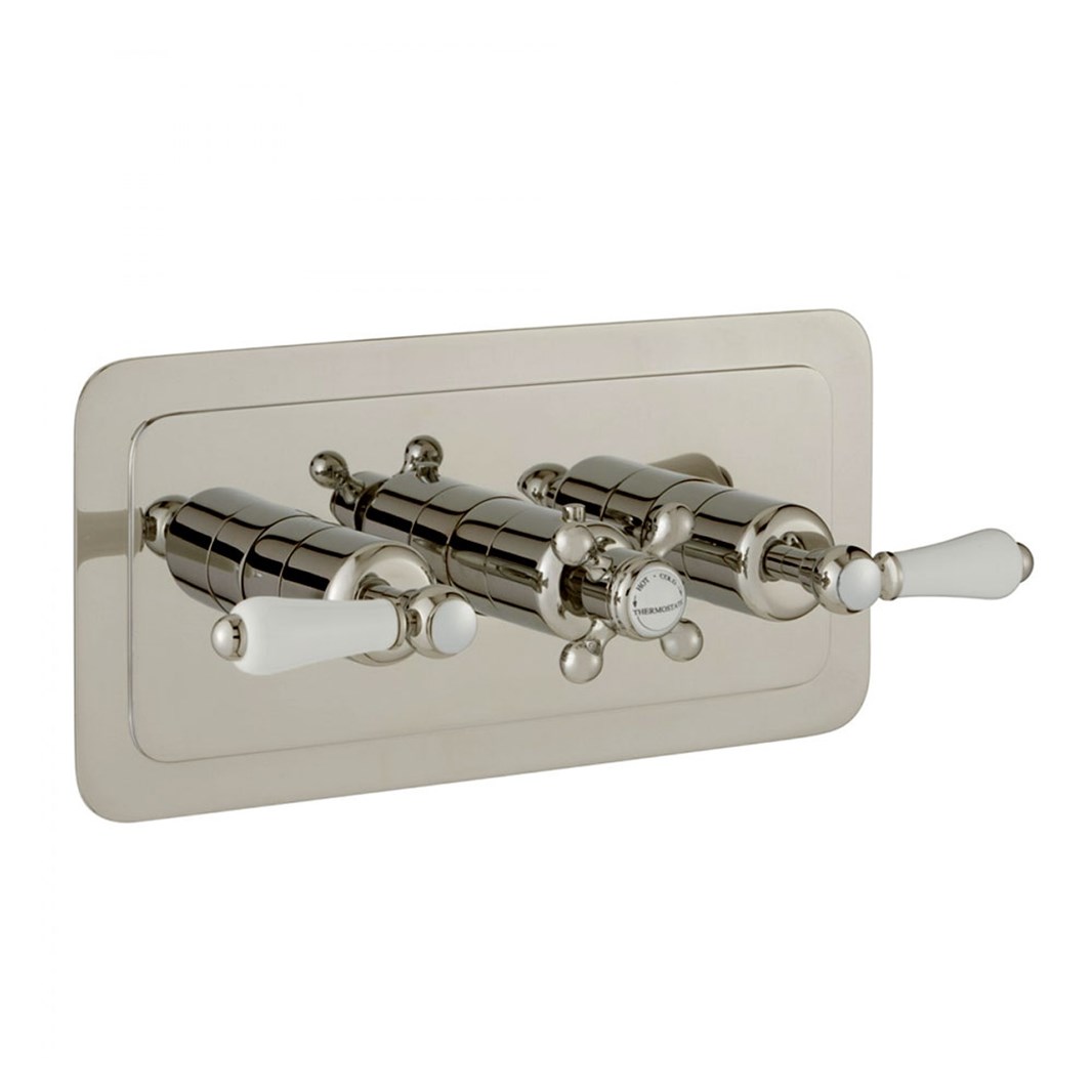 Butler & Rose Caledonia Lever 2 Outlet Horizontal Concealed Thermostatic Shower Valve