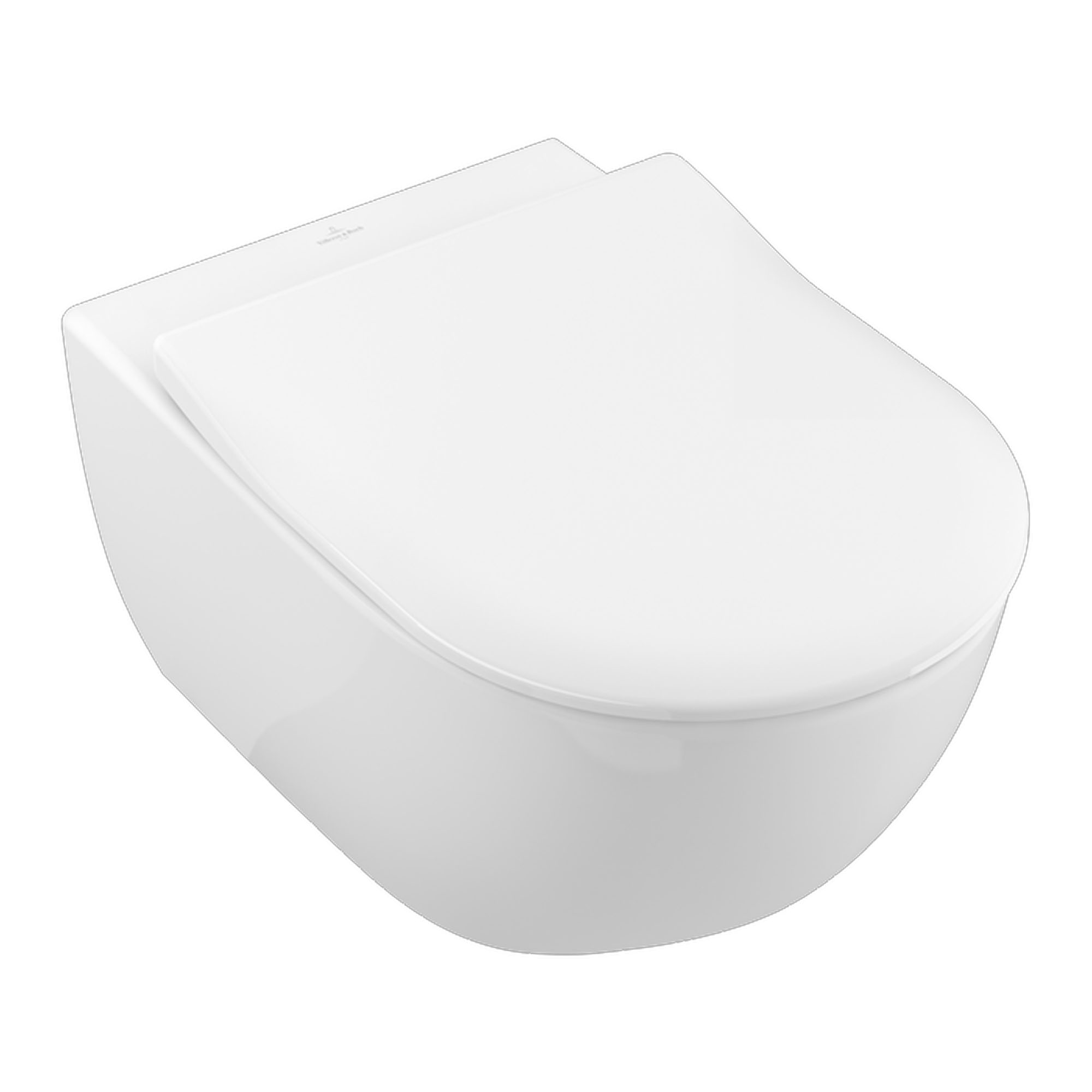 Villeroy & Boch Subway 2.0 Rimless Wall Mounted Toilet & Soft Close Toilet Seat