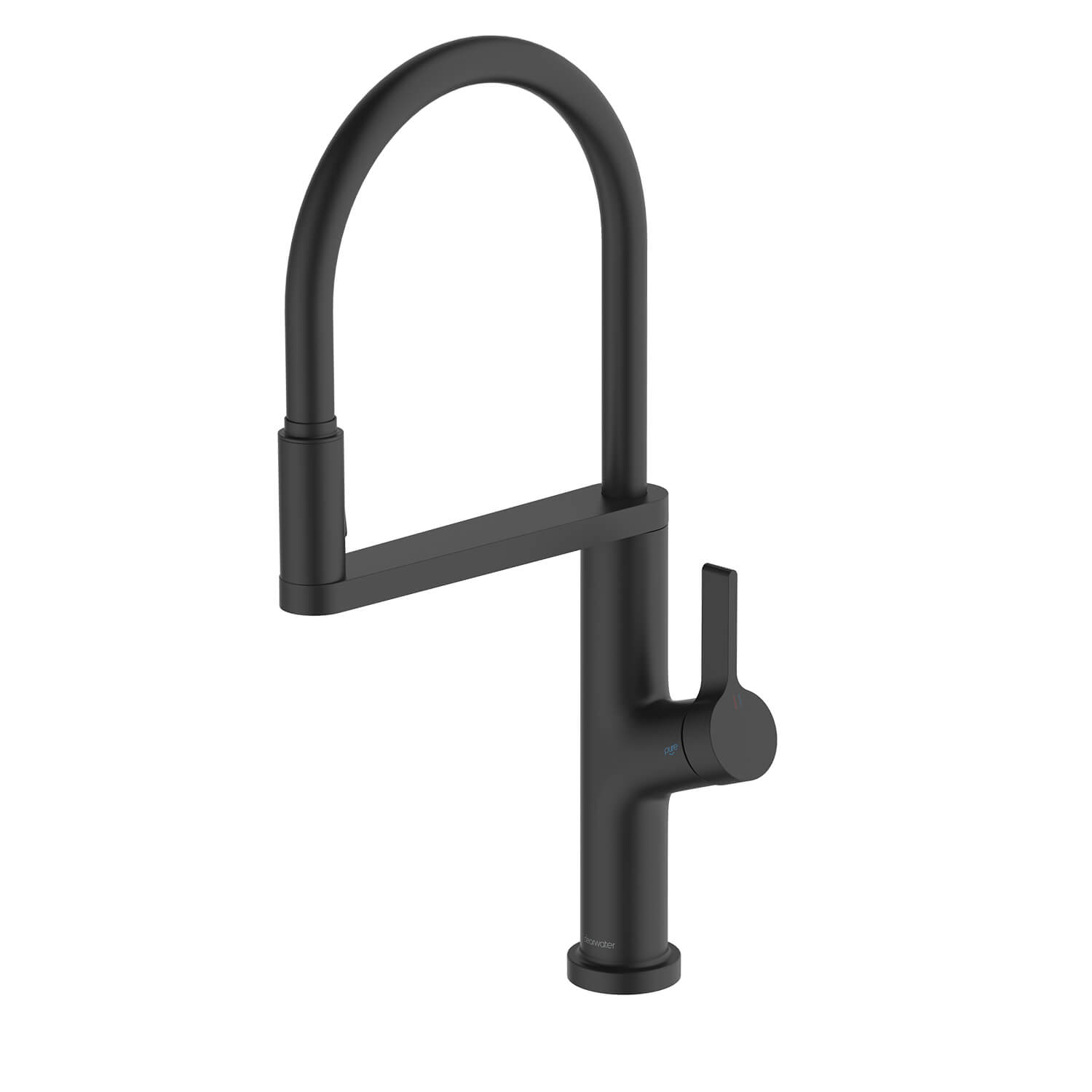 Clearwater Galex WRAS Approved Single Lever Mono Pull Out Spray Kitchen Mixer and Cold Filtered Water Tap