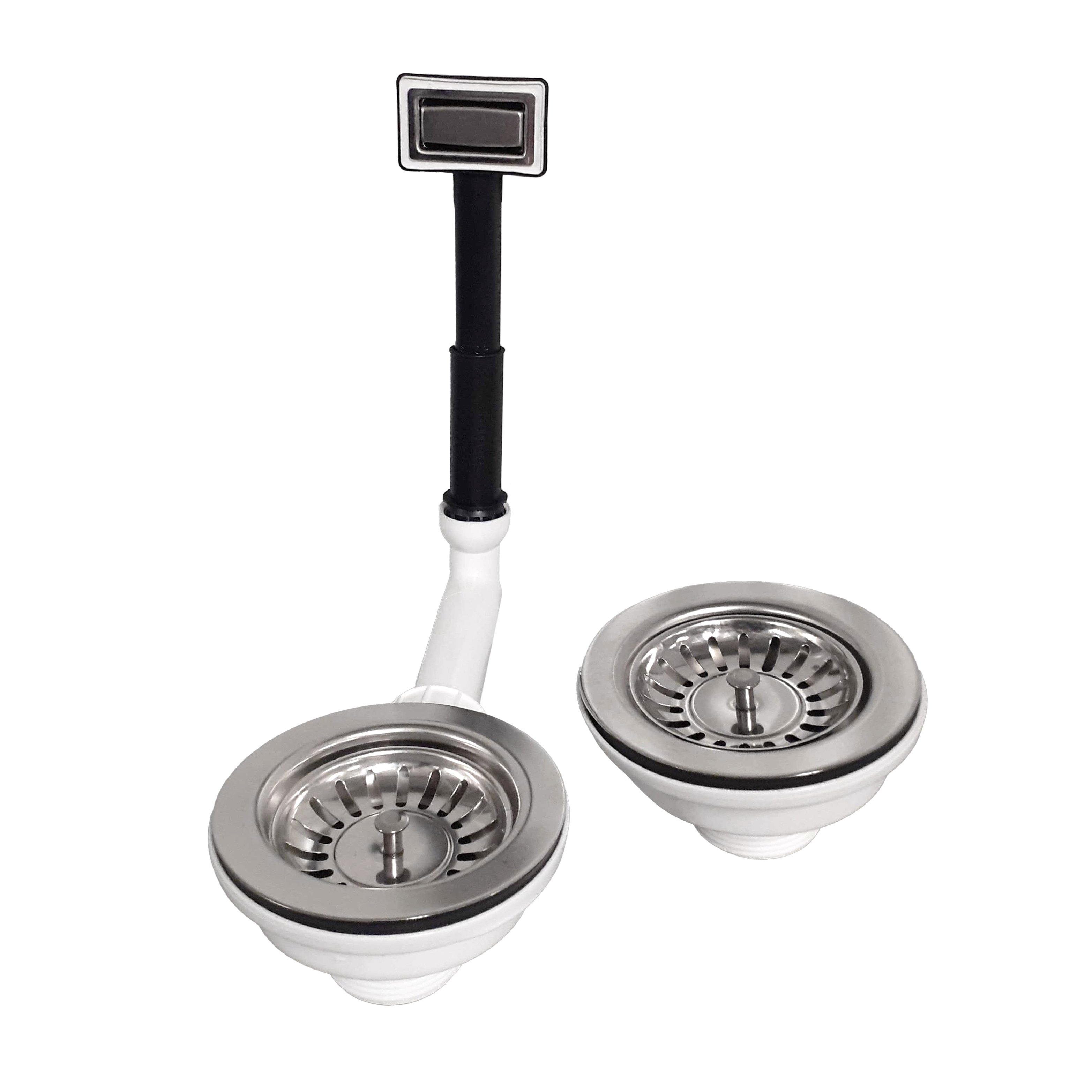 Butler & Rose Bryn Basket Strainer Wastes x 2 and Single Overflow Cover