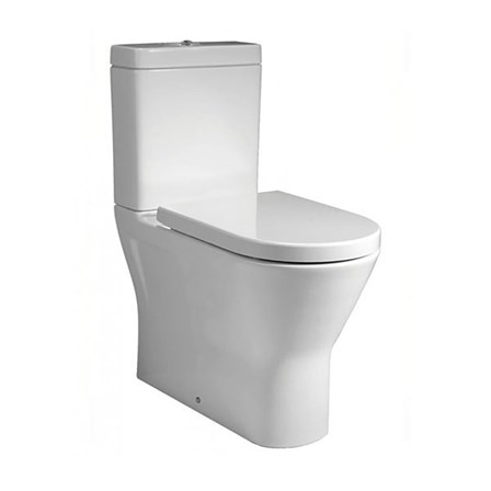RAK Resort Mini Rimless Fully Back to Wall Toilet & Soft Close Seat