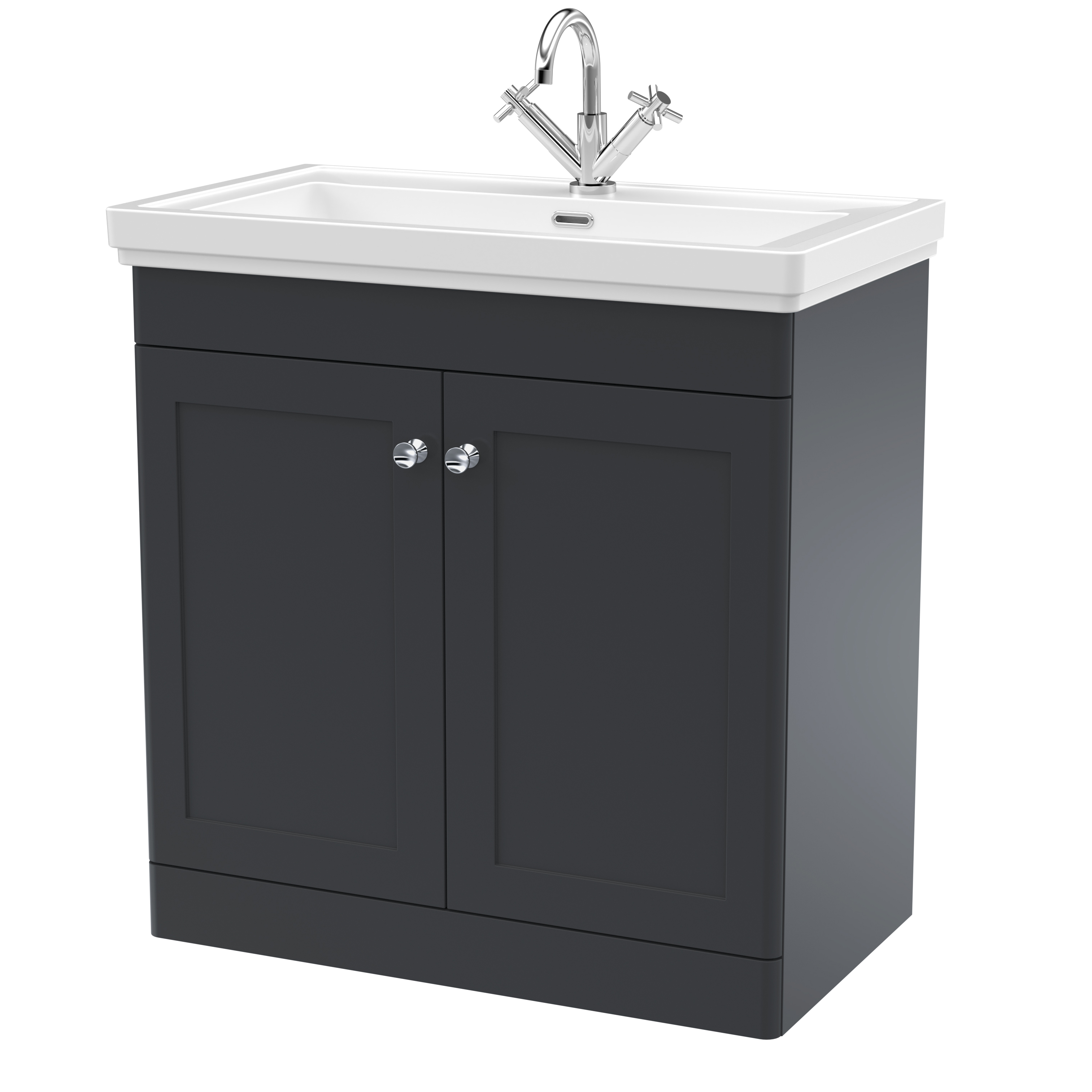 Butler & Rose Ophelia 800mm Floorstanding 2 Door Vanity Unit & Basin