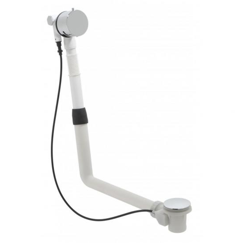 Vado Overflow Bath Filler With Twist Waste Operation
