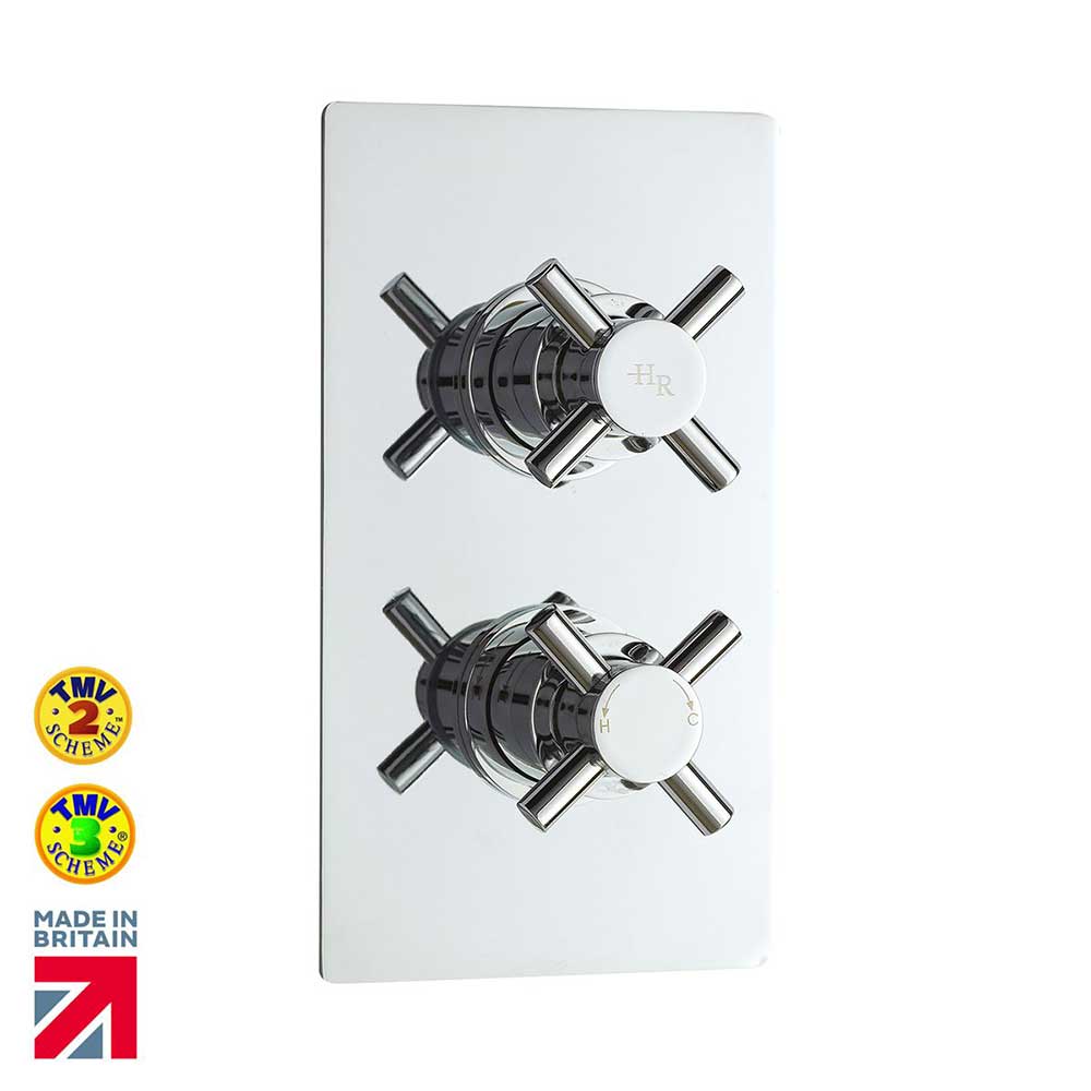 Hudson Reed Kristal 1 Outlet Concealed Thermostatic Shower Valve